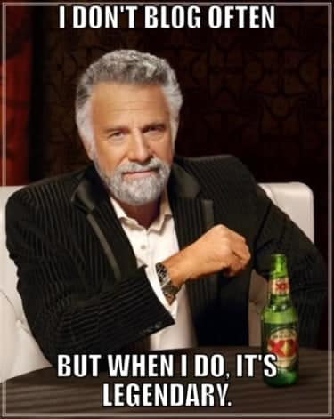 blogger Dos Equis man meme