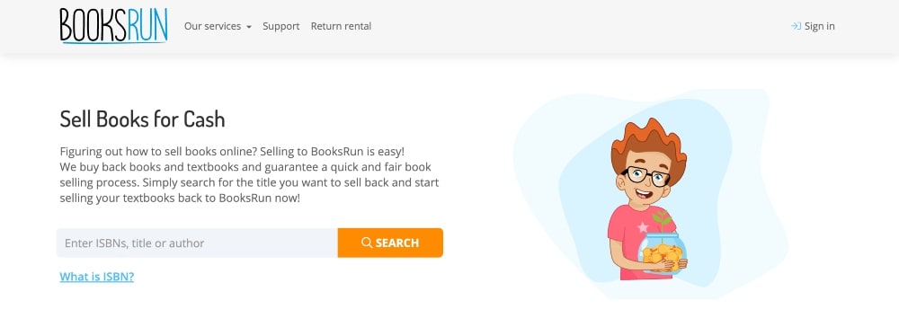 BooksRun website screenshot