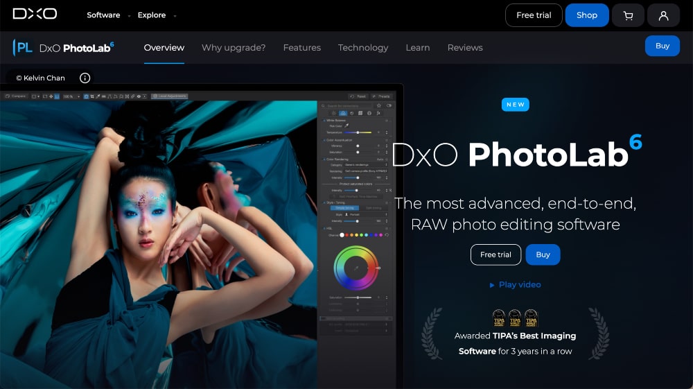 DXO PhotoLab 6 image editing software