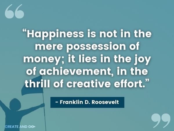 Franklin D. Roosevelt quote