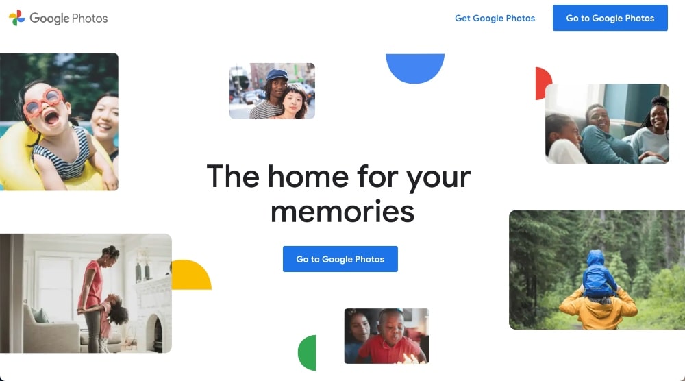 Google photos home