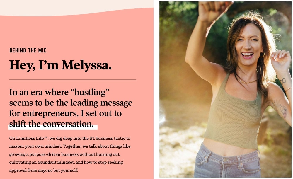 intro to melyssa griffin, content creator