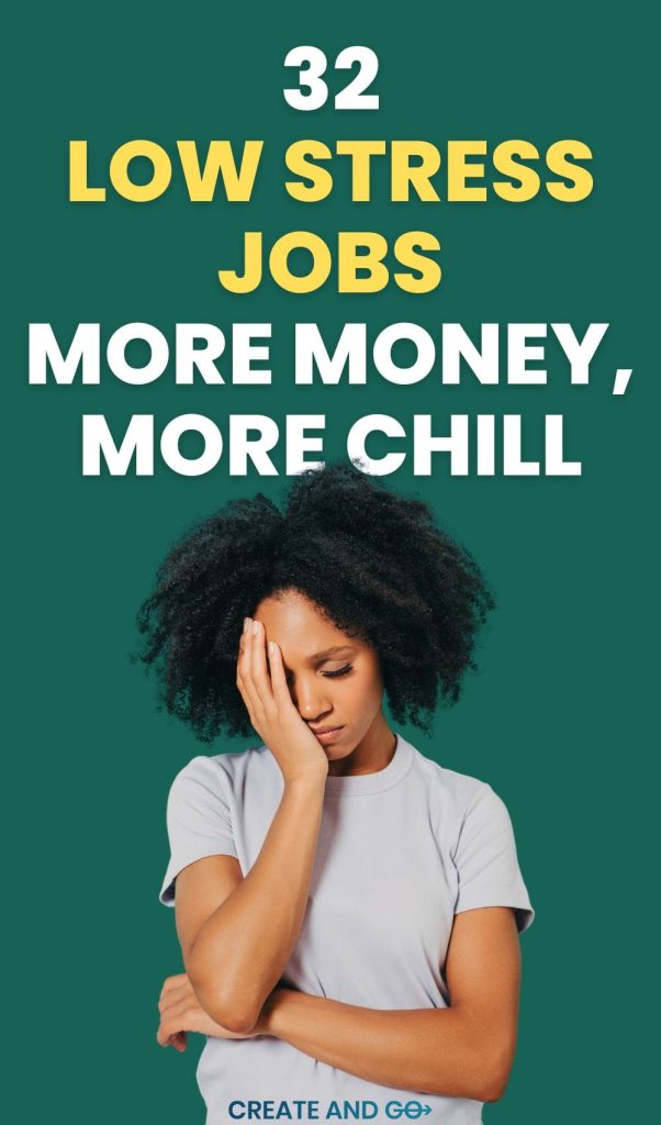 low stress jobs pin min