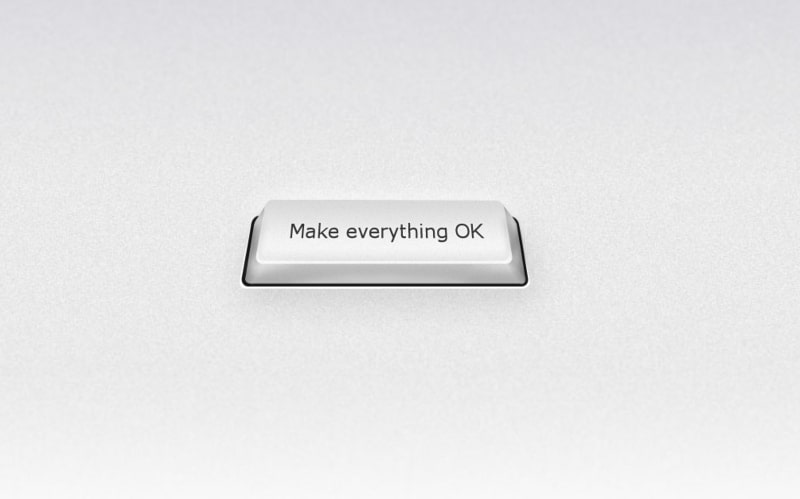 make everything okay button screenshot