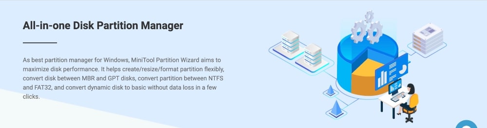 MiniTool Partition Wizard features