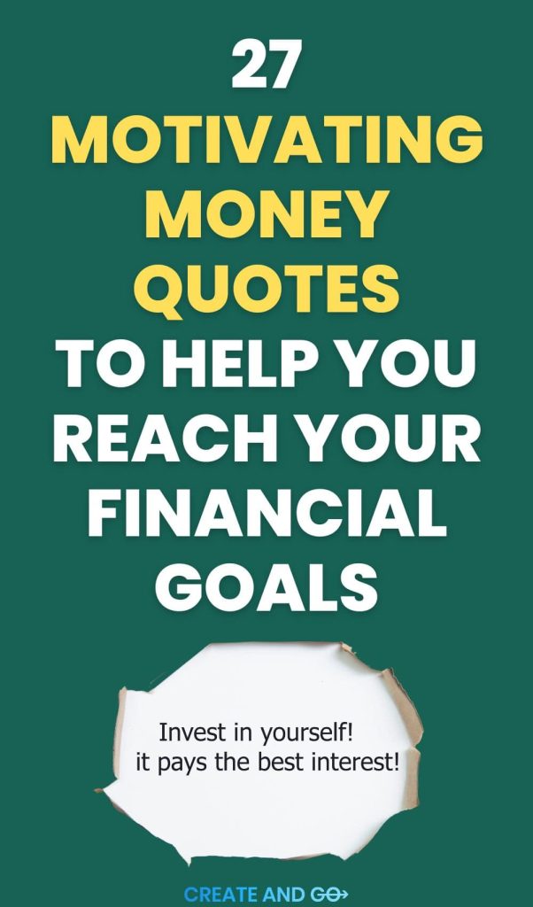 motivating money quotes pin min