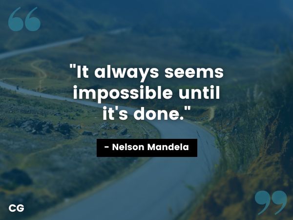 nelson mandela quote