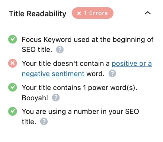 rank math power word title readability