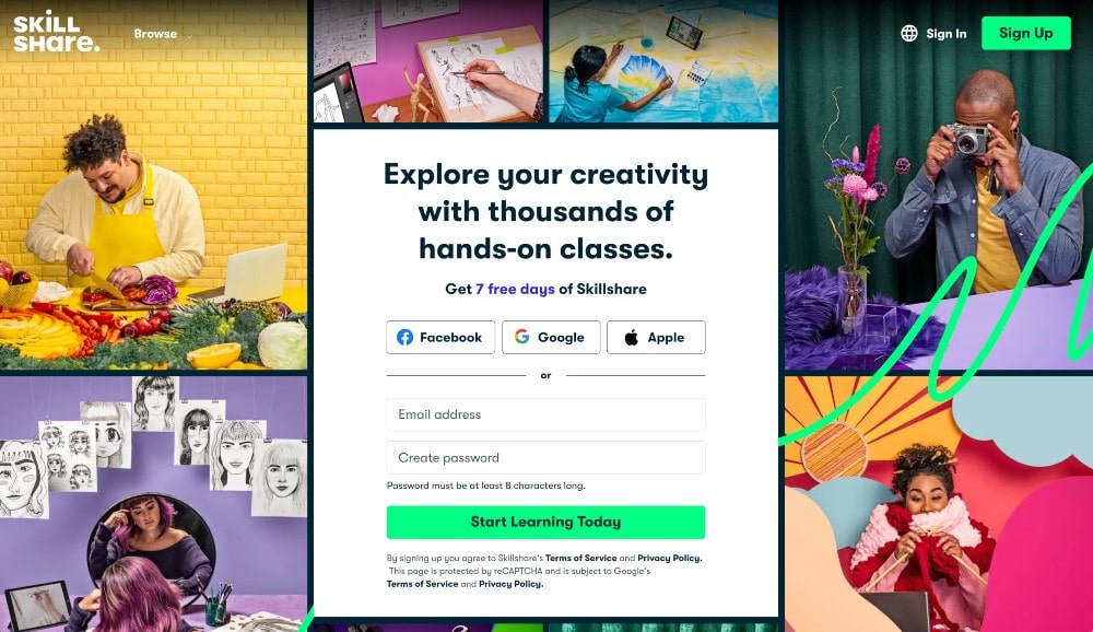 Skillshare Course Marketplace