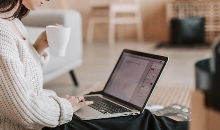 woman writing