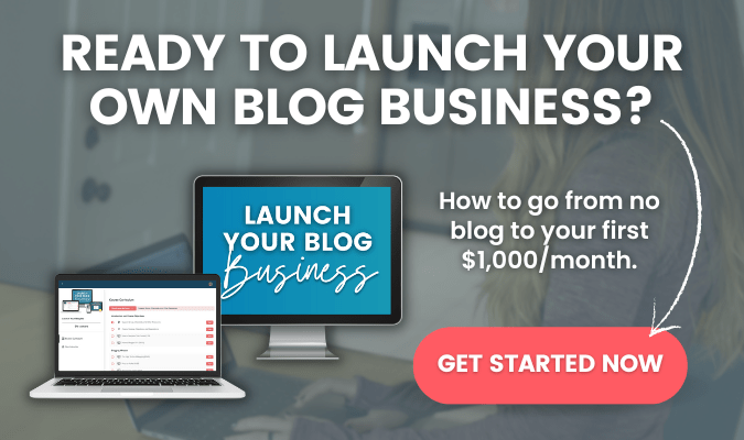 launch your blog biz banner