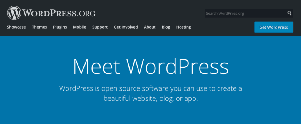 WordPress blogging platform